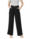 oxolloxo Women's Regular Fit Linen Blend, Cotton Pant...