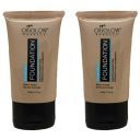 OxyGlow Herbals Foundation - Water Based Oil Free Formula 60g Pack of 2...