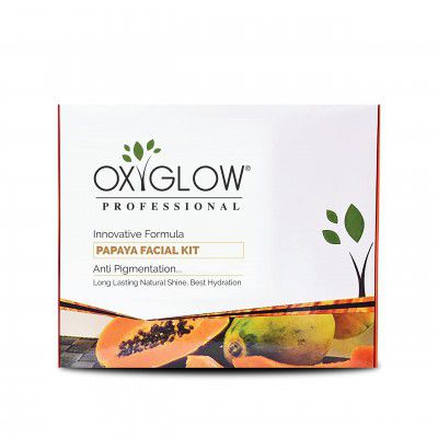 OxyGlow Herbals Papaya Facial Kit | Tan Removal & Pigmentation Care | 260g