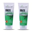 Oxyglow Neem and Tulsi Face wash, 100ml Pack of 2...