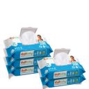 OYO BABY® Baby Wipes Offers Combo Wet Wipes With Lid/Water Wipes for Newborn babies Pack of 5 (360 wipes)...