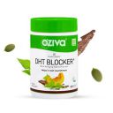 OZiva Plant Based DHT Blocker for Hair Fall Control & Hair Follicle Stimulation | 100% Natural DHT Blocker Tablet with Stinging Nettle & Pine Bark | Certified Clean & Vegan | 60 Capsules, Pack of 1...