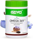 OZiva Vegetarian Omega 3 6 9 for Skin, Heart & Joint Support, 1000mg, Vegan  (60 Capsules)...