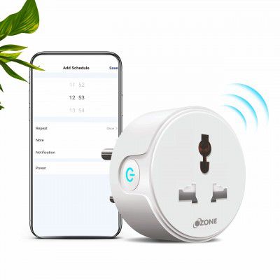 Ozone 10A WiFi Smart Plug with Energy Monitoring (Pack of 1)