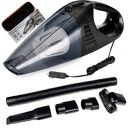 Ozoy Car Vacuum Cleaner Portable & Corded High Power Vaccum Cleaner for Car Cleaning DC 12V, 120W 5.5 KPA (CAR Vacuum OZOY Black Glass-JY-1)...