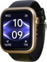 PA Maxima Flare 1.9 Ultra HD Display, BT Calling, AI Voice Assistant, Metal Body Smartwatch  (Rose Gold Black Strap, Free Size)...