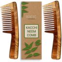PACK OF 02 Neem Comb, Wooden Comb | Hair Growth, Hairfall...