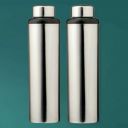 Pack of 2 (DHOOM) STEEL BOTTLE 1 LITRE 900ML...