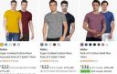 PACK OF 2 | Dollar - Men T-shirts Stats At ₹318...