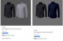 Pack of 2 EVIQE Men Solid Casual Shirt @ ₹364...