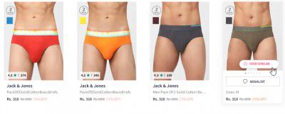 [Pack Of 2] Jack & Jones Men's Briefs @₹318