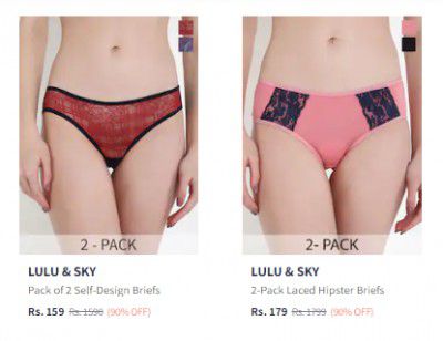 [Pack Of 2] Lulu And Sky Briefs Flat 90% Off | @₹159