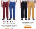 (Pack of 2) Symbol Men's Printed Regular Fit Pyjamas...
