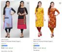Pack of 2 Women's Kurtas @ ₹249...