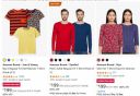 Pack of 3 or 2 T-shirts from ₹199...