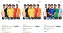 Pack of 5 T-Shirts @ ₹399...