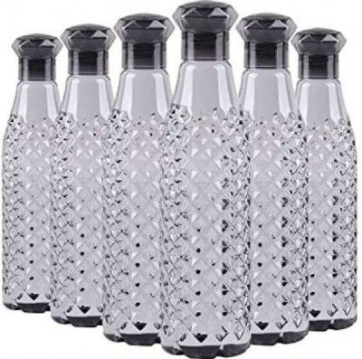 Pack of 6 black water bottle pack of 6 1000 ml Bottle Plastic Price in India - Buy Pack of 6 black water bottle pack of 6 1000 ml Bottle Plastic online at Shopsy.in