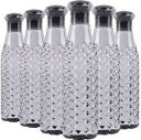 Pack of 6 black water bottle pack of 6 1000 ml Bottle Plastic Price in India - Buy Pack of 6 black water bottle pack of 6 1000 ml Bottle Plastic online at Shopsy.in...