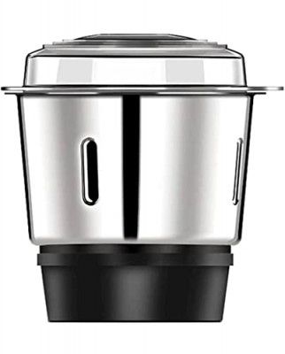 PADMASHREE Present's Stainless Steel Heavy Duty Base Mixer Chutney Jar with Lid Mixer Juicer Jar (0.4 ml)
