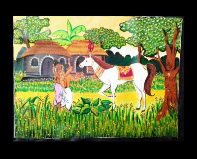 Painting of Lave & Kush