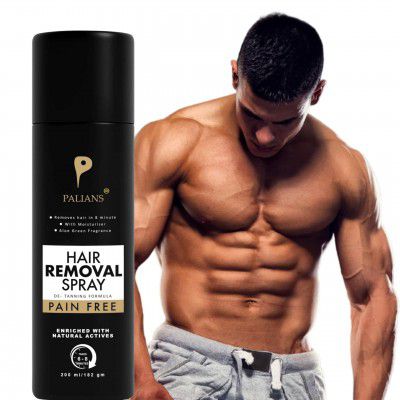 Palians Pro Men's Hair Removal Spray, 200ml