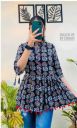 PaliwalArts Casual Regular Sleeves Printed Women Multicolor Top...