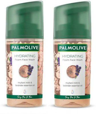 PALMOLIVE Hydrating Foam Facewash, 100ml x 2 (200ml)