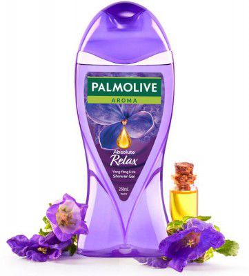 PALMOLIVE Iris & Ylang Ylang Essential Oil Aroma Absolute Relax, Moisturizing Body Wash (250 ml)