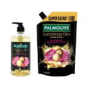 Palmolive Luminous Oils Invigorating Liquid Hand Wash - 500 ml Pump with Refill Pack - 750 ml...