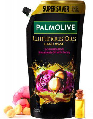 PALMOLIVE Luminous Oils Invigorating Saver Pack Hand Wash Pouch  (750 ml)
