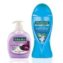 Palmolive Naturals Hand Wash Black Orchid & Milk - 250 ml Pump with Palmolive Thermal Spa Mineral Massage Shower Gel - 250ml...