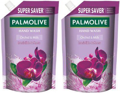 PALMOLIVE Orchid & Milk Combo Saver Pack Hand Wash Pouch (2 x 750 ml)