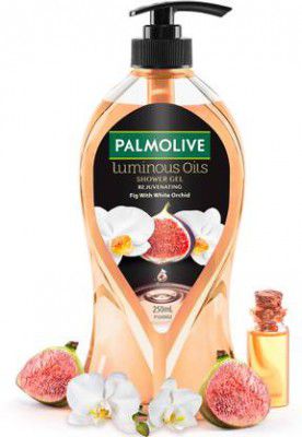 PALMOLIVE White Orchid & Fig Oil Luminous Oils Rejuvenating, Nourishing Body Wash  (750 ml)