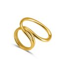 PALMONAS Irregular Modern Gold Ring for Women (Size- 6,7,8) - Gift for Girls & Women...