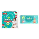 Pampers All round Protection Pants, Double Extra Large size baby diapers (XXL) 42 Count, Lotion with Aloe Vera & Pampers Baby Aloe Wipes with Lid, 72 Wipes...
