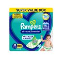 Pampers All round Protection Pants, Medium size baby diapers (M) 200 Count, Lotion with Aloe Vera...