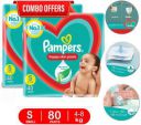 Pampers All-Round Protestation Anti-Rash Lotion With Aloe - S  (80 Pieces)...
