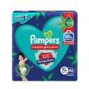 Pampers Mosquito Guard Pants – Extra Large size baby diapers (XL), 46 Count, India’s 1st Mosquito guard diapers, Contains Natural neem oil...