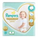 Pampers Premium Care Pants, Double Extra Large size baby diapers (XXL), 30 Count, Softest ever Pampers pants...