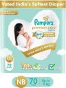 Pampers Premium Care Pants with 360 Cottony Softness - New Born (70 Pieces)...