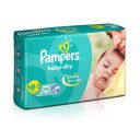 Pampers Taped Baby Diapers, Small (SM), 46 count...