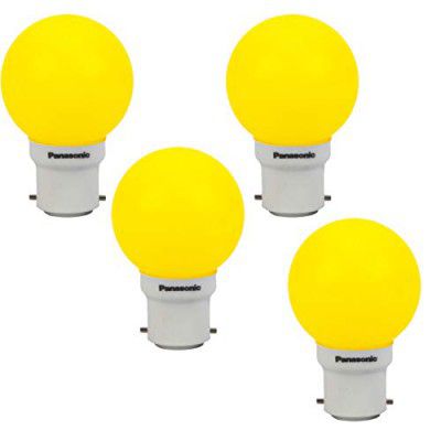 Panasonic 0.5W B22 LED Bulb, Pack of 4, (92853YW-pk4)
