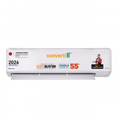 Panasonic 1.5 Ton 3 Star, New Star rated, Inverter Split AC (CS/CU-SU18BKY3T,White)