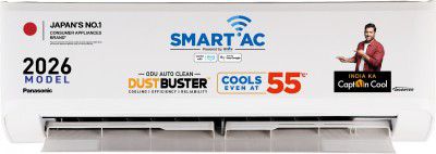 Panasonic 1.5 Ton 3 Star Split Inverter with Wi-fi Smart, AC (CS-SU18BKY3W/CU-SU18BKY3W)