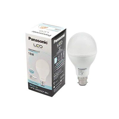 Panasonic 18W B22 LED Cool Day Light Bulb, Pack of 1, (PBUM01187-pk1)