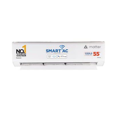 Panasonic 2.0 Ton 5 Star Premium Wi-Fi Inverter Smart Split AC (True AI, 4-Way, PM 0.1 Filter, CS/CU-NU24AKY5W, White)