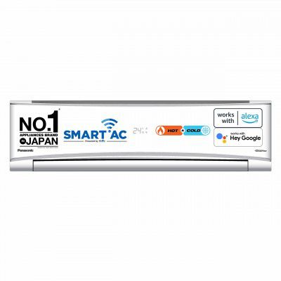 Panasonic 2 Ton Hot and Cold Wi-Fi Inverter 3 Star Smart Split AC (CS/CU-KZ24ZKYF)