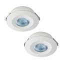 Panasonic 2 Watt Spotlight, Cool White LED Spot Light for Ceiling, Energy-Efficient, Surge Protection, 15000+ Hrs Lifespan, 2-Year Warranty (6500K, PSPM01027R1-2)...