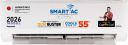 Panasonic 2026 Model 1 Ton 4 Star Split Inverter, 8in1 Convertible, PM0.1 Filter AC (CS-NU12BKY4W/CU-NU12BKY4W, White)...