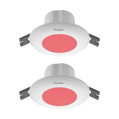 Panasonic 3 Watt Deep Junction Downlighter, Round LED Junction Downlight (Red - PDLM1603RR2-2)